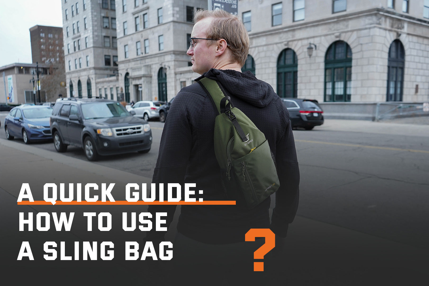 How To Use a Sling Bag？ – SKYSPER